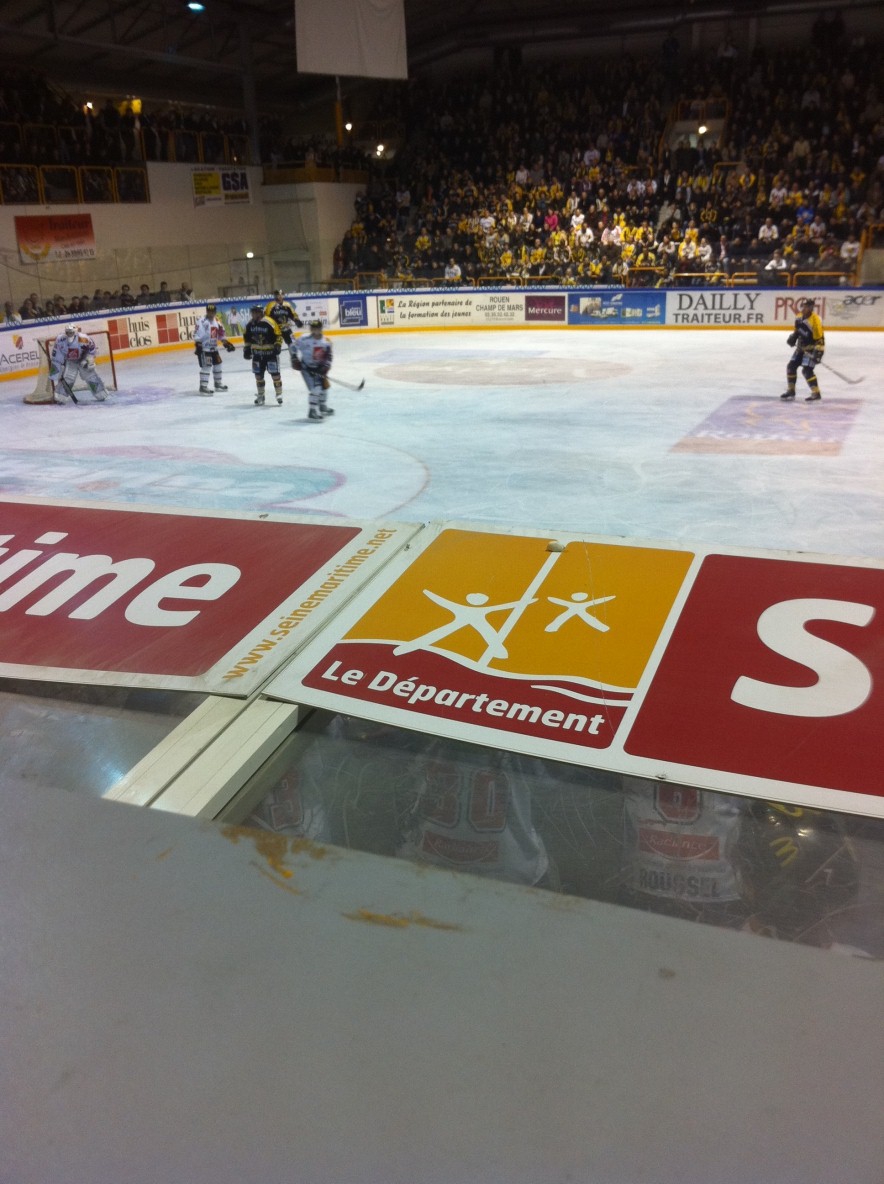 publicité partenariat rouen 76 hockey
